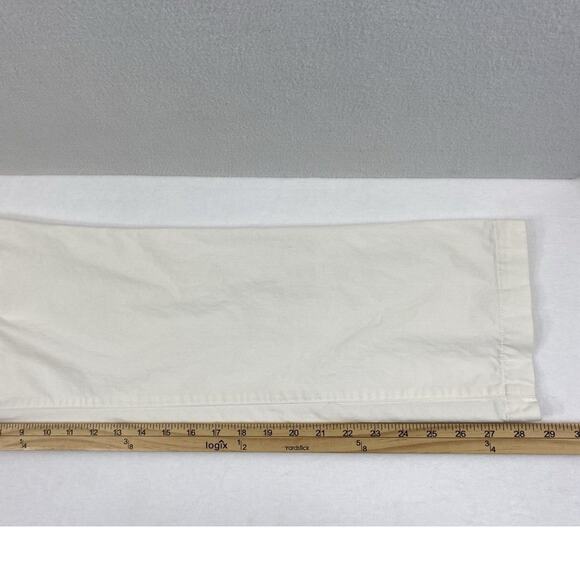 Chico‎ Pants Womens Size 1 Short Small Ivory White Straight Slacks Casual - Picture 8 of 9